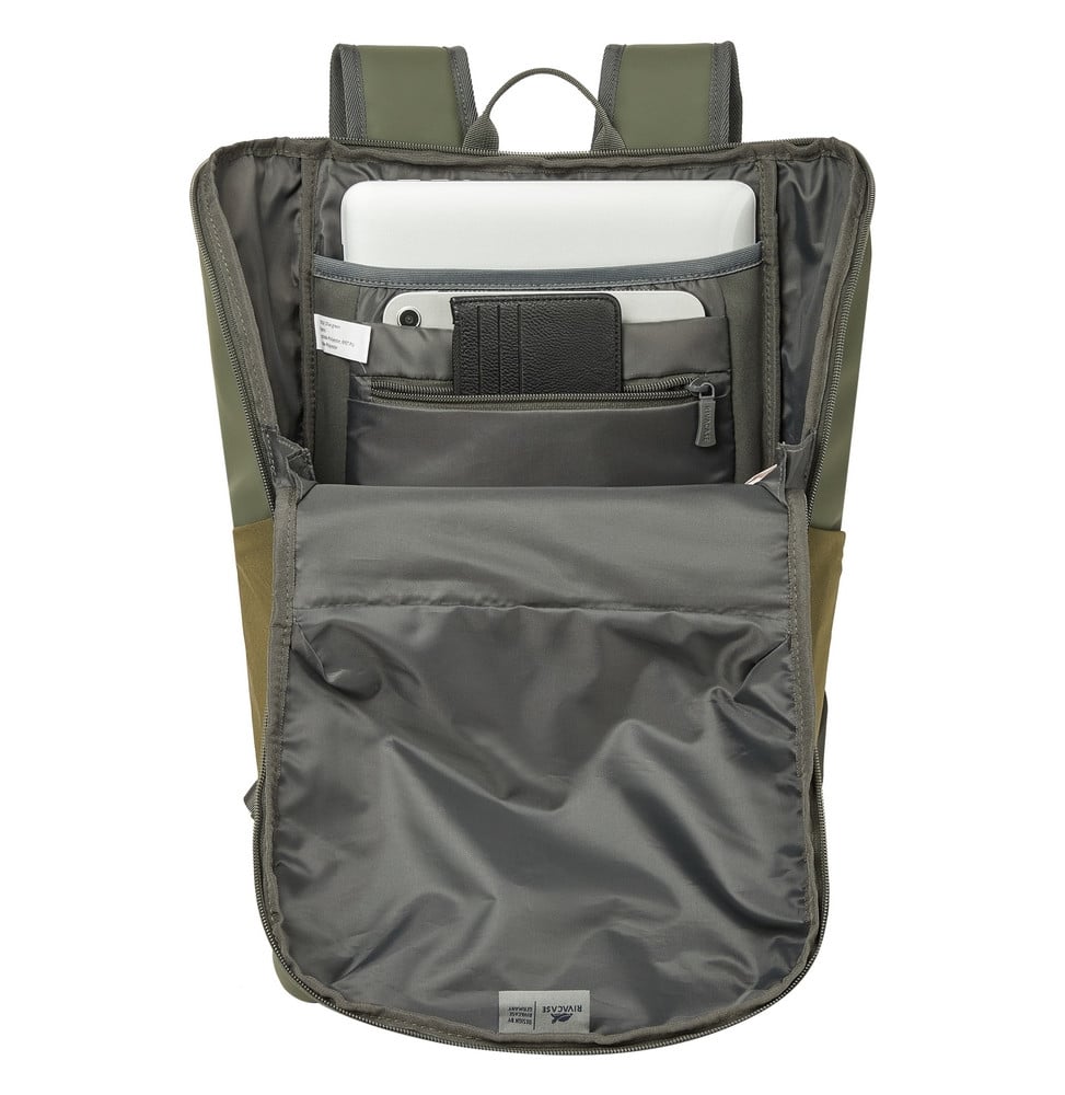 Sac à dos Rivacase Eden ECO 7856 vert olive 20 L pour ordinateurs portables 15,6" (7856 olive green) – vue 6