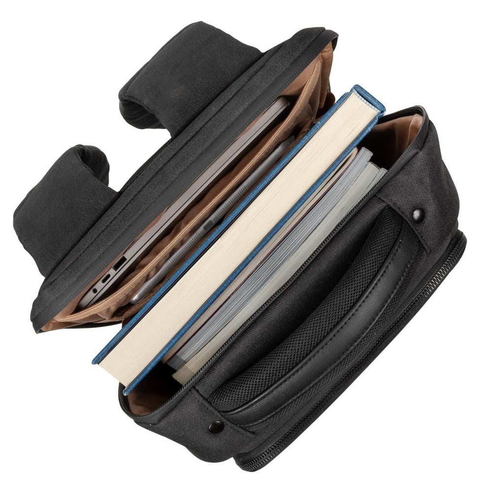Rivacase Clark ECO 8126 Black Backpack for MacBook Air 15 and 14" Laptops (8126 black) – view 7