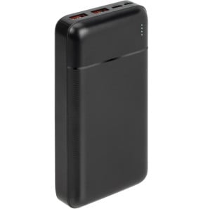 Batterie externe Rivacase VA2102 20 000 mAh 22,5 W noire, USB-C Power Delivery et Quick Charge 3.0 (VA2102)