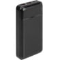 Batterie externe Rivacase VA2102 20 000 mAh 22,5 W noire, USB-C Power Delivery et Quick Charge 3.0 (VA2102)