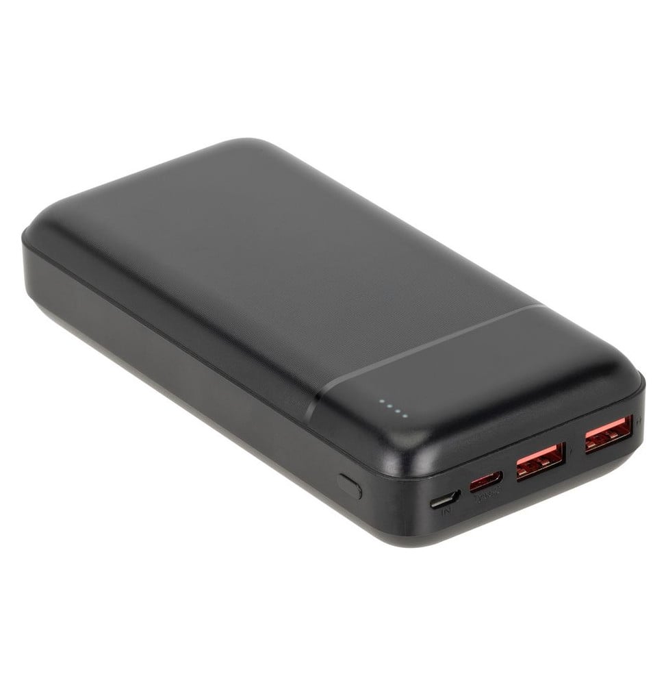 Batterie externe Rivacase VA2102 20 000 mAh 22,5 W noire, USB-C Power Delivery et Quick Charge 3.0 (VA2102) – vue 2