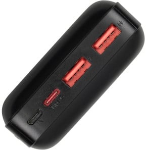 Batterie externe Rivacase VA2102 20 000 mAh 22,5 W noire, USB-C Power Delivery et Quick Charge 3.0 (VA2102) — image 5