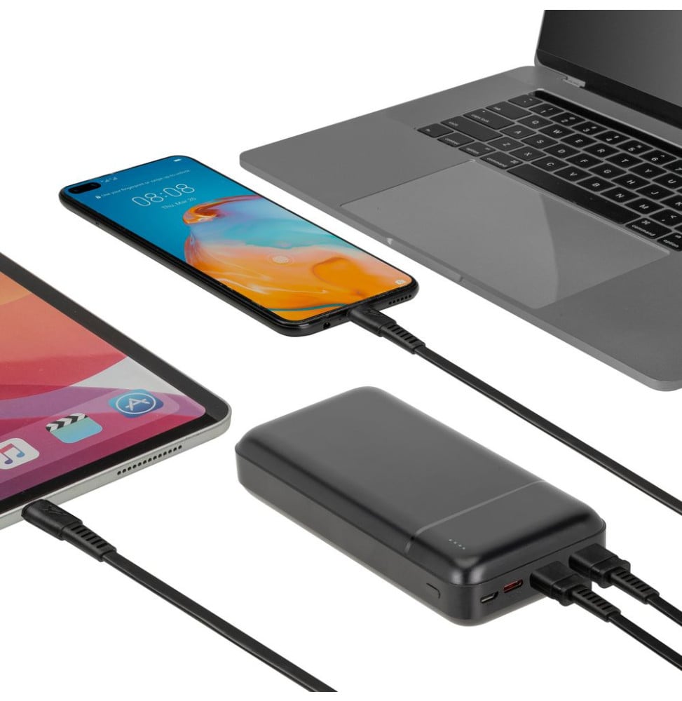 Rivacase VA2102 20,000 mAh 22.5 W Black Power Bank, USB-C Power Delivery and Quick Charge 3.0 (VA2102) – view 6