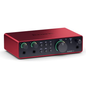 Pack d'enregistrement Focusrite Scarlett 2i2 Studio 4e génération : interface, micro et casque — image 2