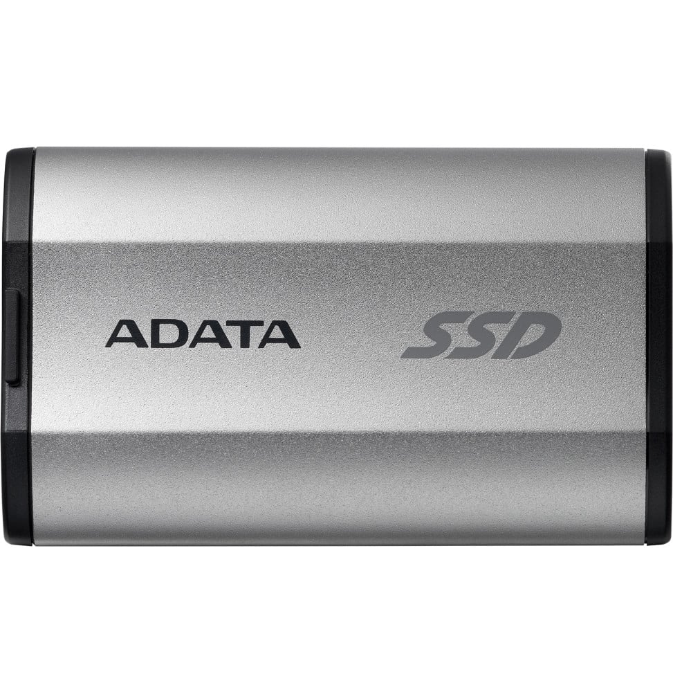 قرص SSD محمول ADATA SD810 USB-C - 500 GB فضي (SD810-500G-CSG)