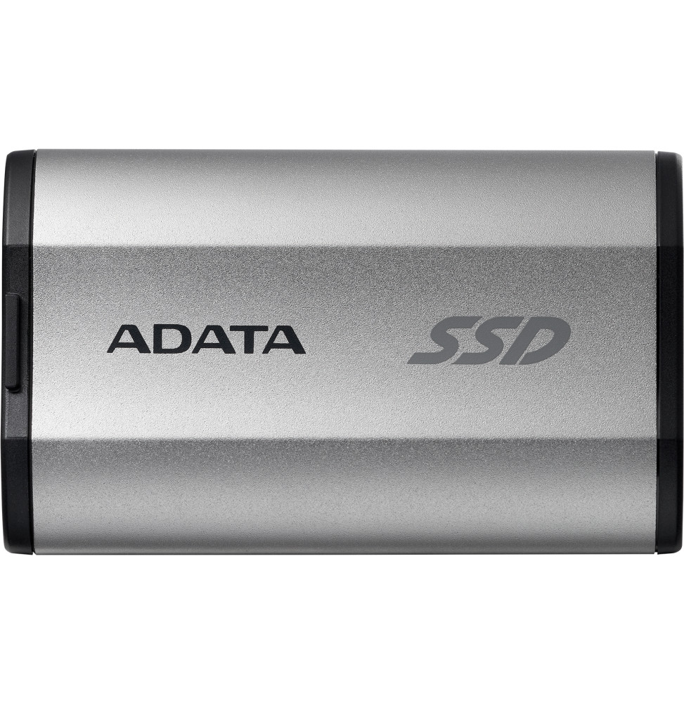 Disque Dur portable SSD ADATA SD810 USB-C - 500 Go Gris argent (SD810-500G-CSG)