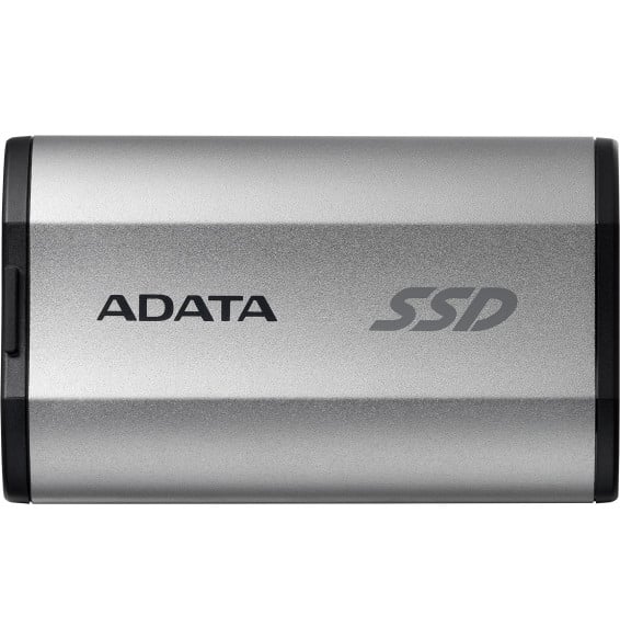 قرص SSD محمول ADATA SD810 USB-C - 500 GB فضي (SD810-500G-CSG)