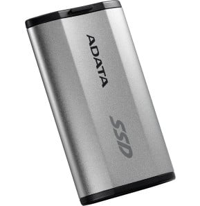 Disque Dur portable SSD ADATA SD810 USB-C - 500 Go Gris argent (SD810-500G-CSG) — image 3