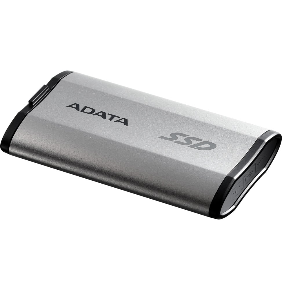 Disque Dur portable SSD ADATA SD810 USB-C - 500 Go Gris argent (SD810-500G-CSG) – vue 4