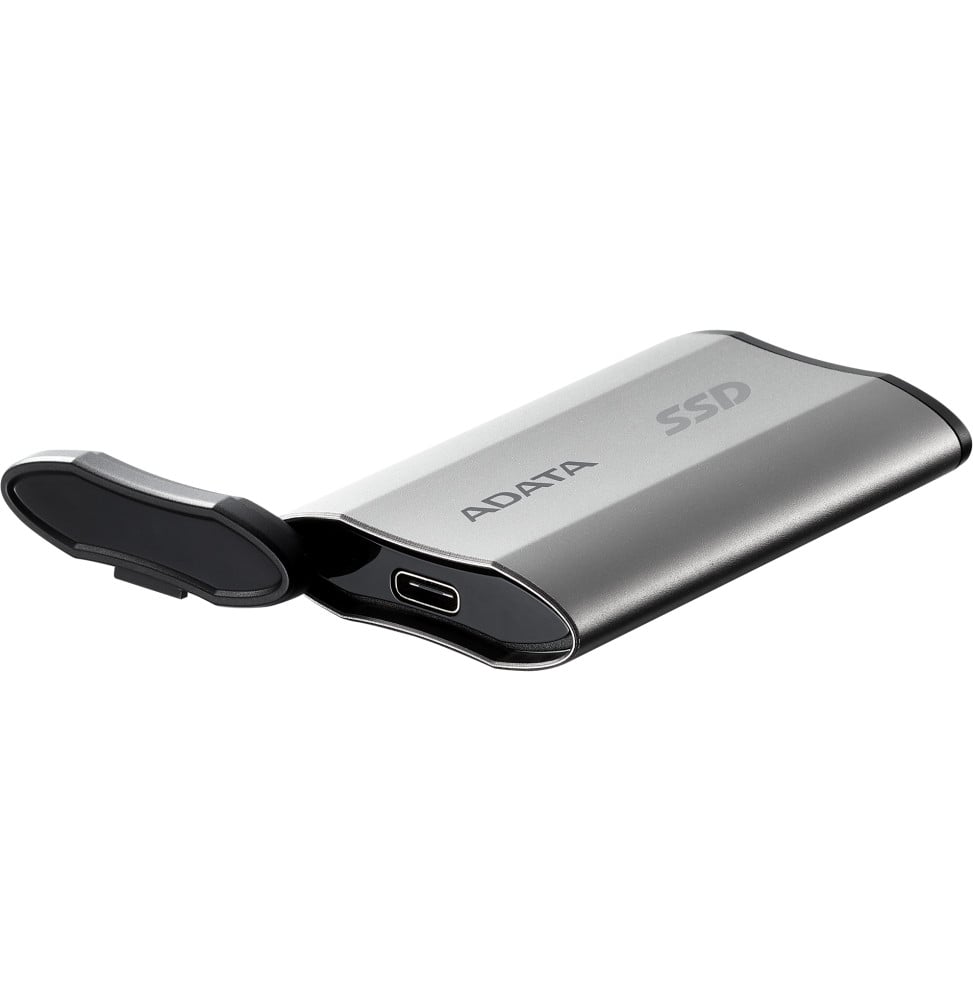 Disque Dur portable SSD ADATA SD810 USB-C - 500 Go Gris argent (SD810-500G-CSG) – vue 5