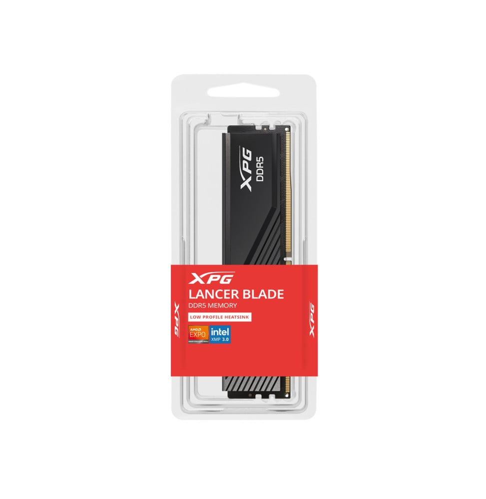ADATA XPG Lancer Blade 16GB U-DIMM DDR5-6000 MHz CL48 Black Memory Module - Desktop (AX5U6000C4816G-SLABBK) – view 3