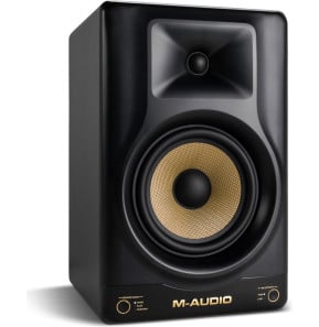 سماعة مراقبة استوديو M-Audio Forty Sixty (بالوحدة) - مجهار Kevlar مقاس 6.5"، 100 واط، Bluetooth 5.3