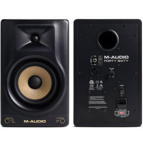 سماعة مراقبة استوديو M-Audio Forty Sixty (بالوحدة) - مجهار Kevlar مقاس 6.5"، 100 واط، Bluetooth 5.3 — صورة 4