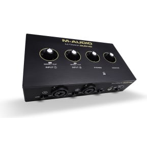 Pack d'enregistrement M-Audio M-Track Duo HD Producer Pack - interface audio USB-C, micro M100 et casque HDH41 — image 2