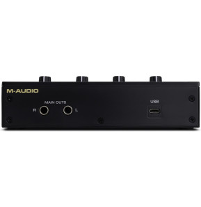 حزمة تسجيل M-Audio M-Track Duo HD Producer Pack - واجهة صوت USB-C وميكروفون M100 وسماعة رأس HDH41 — صورة 6
