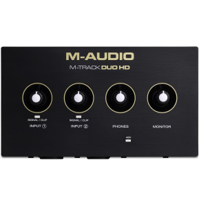 حزمة تسجيل M-Audio M-Track Duo HD Producer Pack - واجهة صوت USB-C وميكروفون M100 وسماعة رأس HDH41 — صورة 7