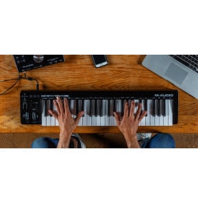 Clavier maître USB-MIDI M-Audio Keystation 49 MK3 - 49 touches dynamiques, molettes et transport — image 5