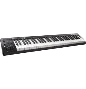 Clavier maître USB-MIDI M-Audio Keystation 61 MK3 - 61 touches semi-lestées, sortie MIDI 5 broches