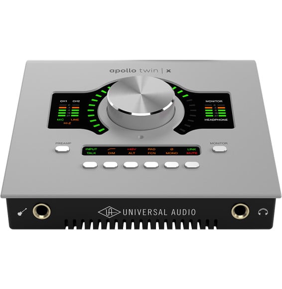 Interface audio Thunderbolt 3 Universal Audio Apollo Twin X DUO Gen 2 - édition Essentials+ (APTXDG2-ESS)