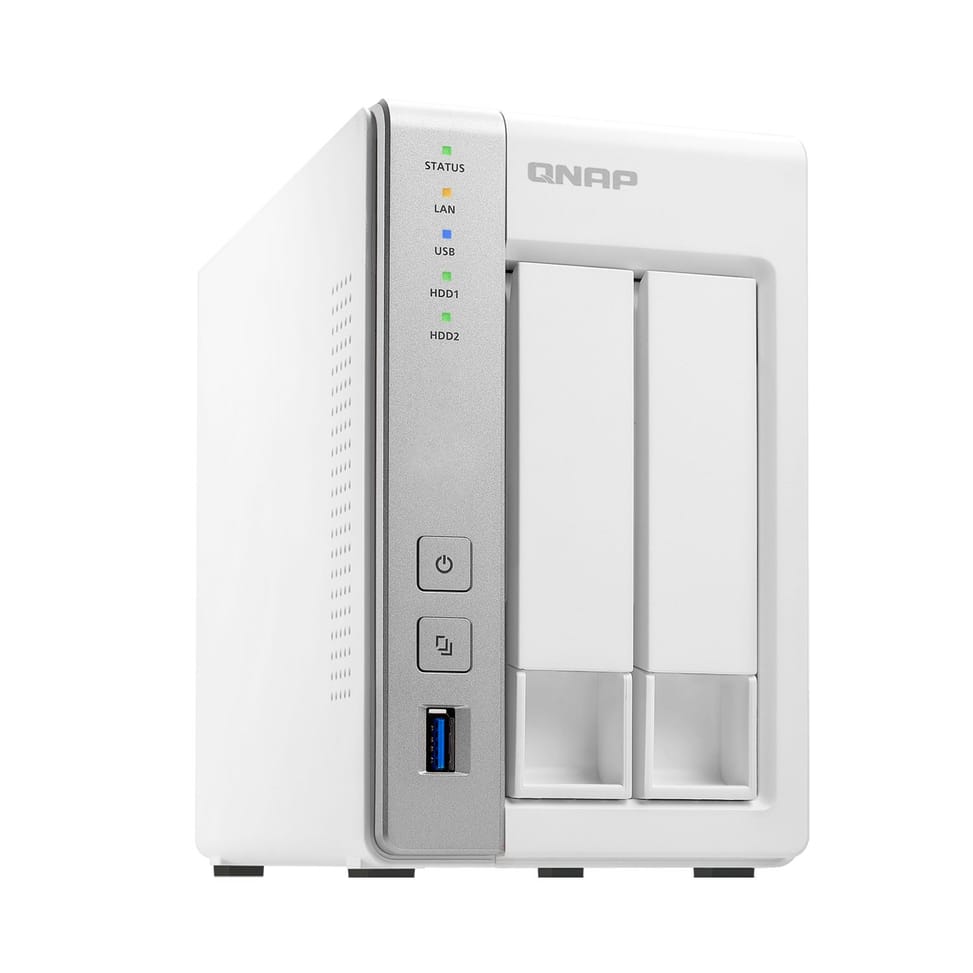 Serveur NAS multimédia 2 baies QNAP TS-212P