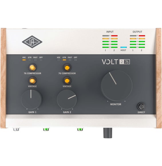 Interface audio USB Universal Audio Volt 276 - 2 entrées, préampli Vintage et compresseur 76 (VOLT276)