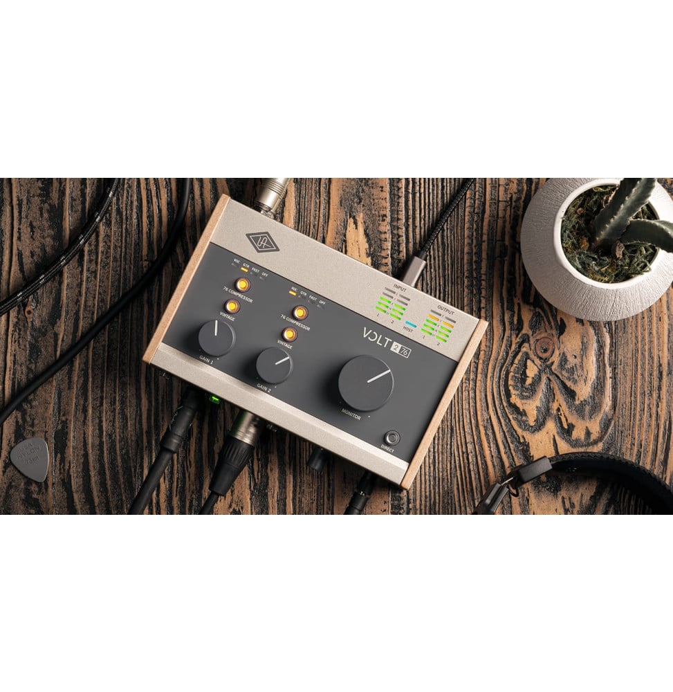 Interface audio USB Universal Audio Volt 276 - 2 entrées, préampli Vintage et compresseur 76 (VOLT276) – vue 4