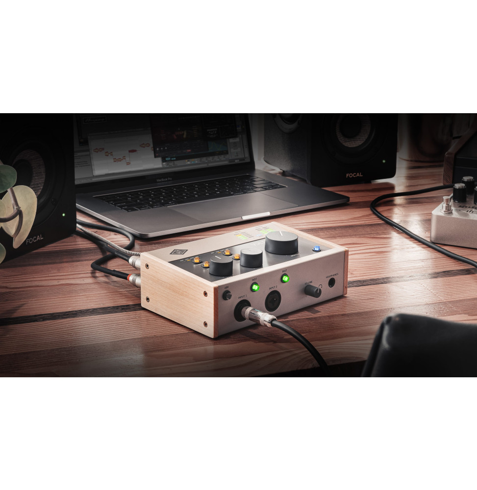 واجهة صوت USB من Universal Audio طراز Volt 276 - 2 من المداخل، مضخم أولي Vintage وضاغط 76 (VOLT276) – صورة 5