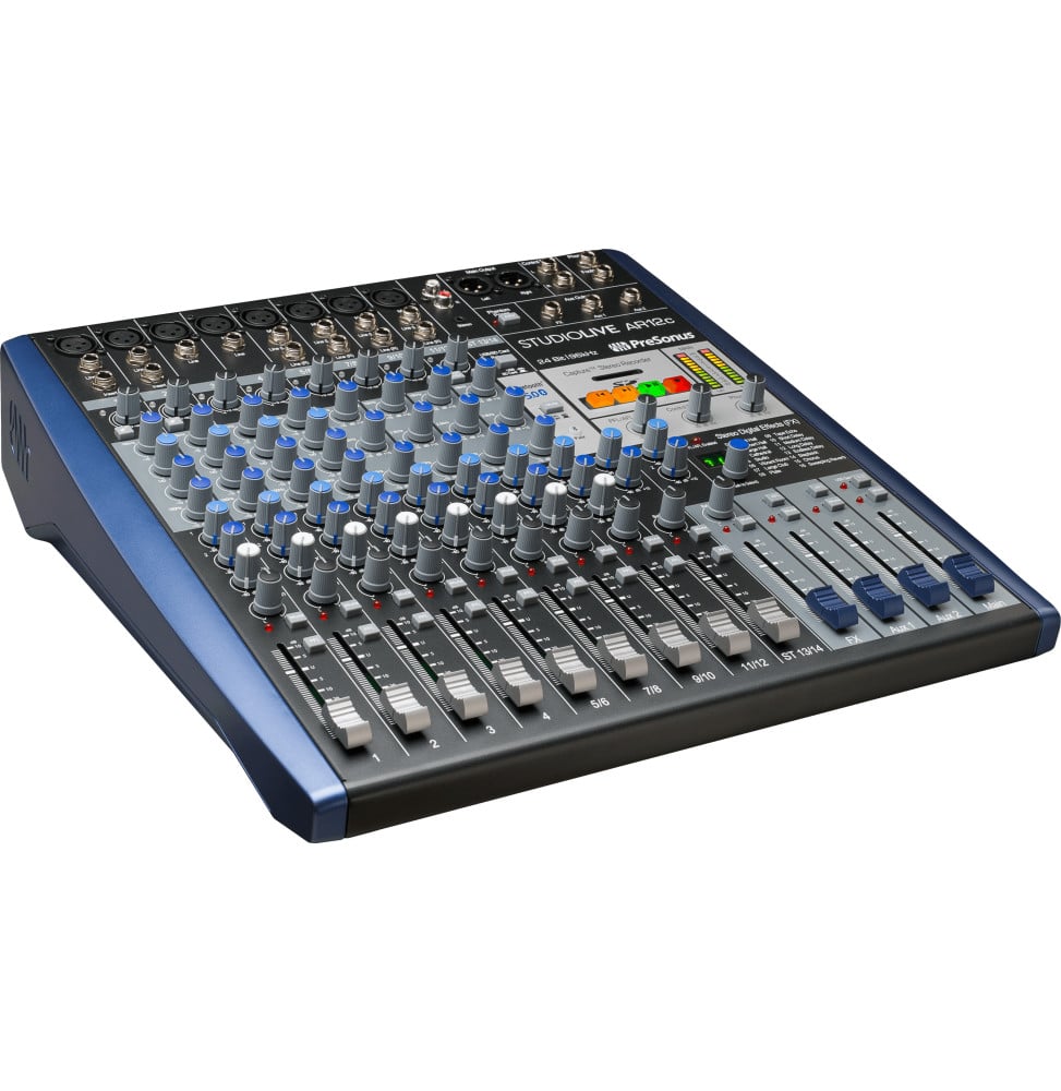 Table de mixage analogique PreSonus StudioLive AR12c, 14 voies, USB-C et Bluetooth – vue 2