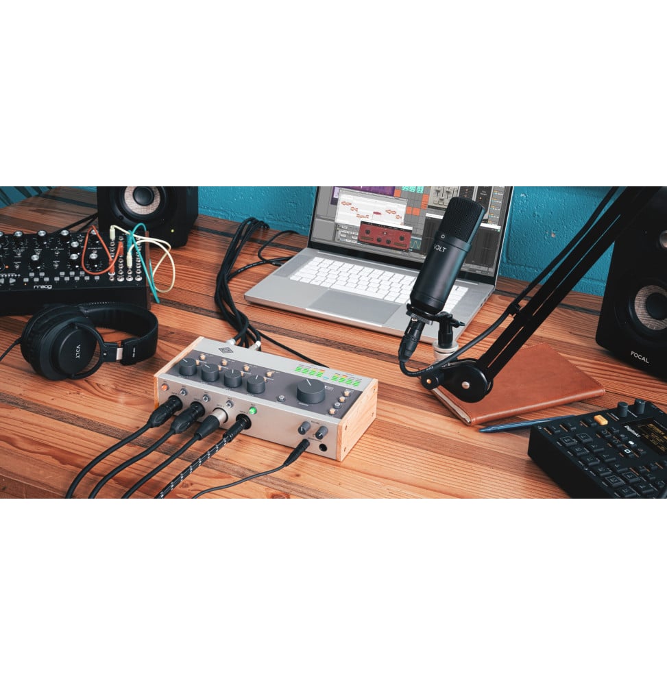 واجهة صوت USB من Universal Audio طراز Volt 476P - 4 مضخمات أولية، وضع Vintage وضاغط 76 (VOLT476P) – صورة 6