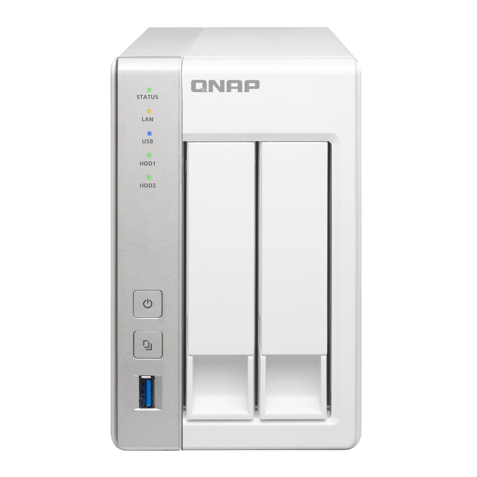 Serveur NAS multimédia 2 baies QNAP TS-212P