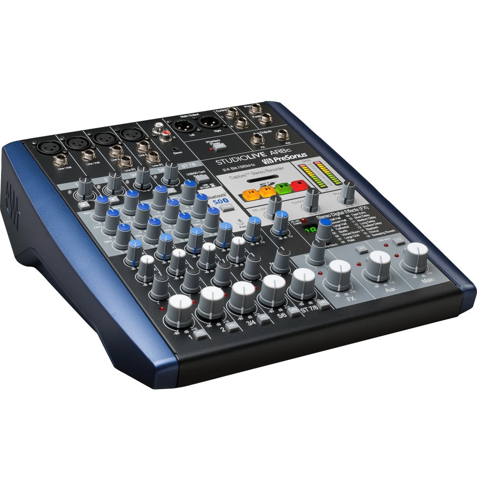 Table de mixage analogique PreSonus StudioLive AR8c, 8 voies, USB-C et Bluetooth – vue 2