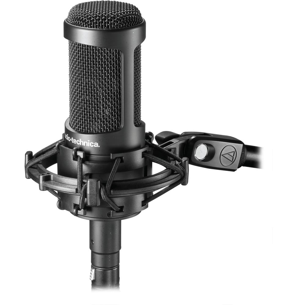 Microphone à condensateur Audio-Technica AT2035 - cardioïde, grande membrane, suspension fournie – vue 2