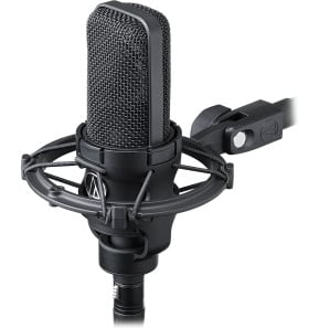 Microphone à condensateur Audio-Technica AT4033a - cardioïde, suspension AT8449a — image 2