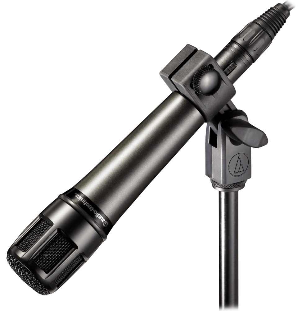 Microphone dynamique pour instrument Audio-Technica ATM650 - hypercardioïde, grille plate – vue 3