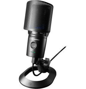 Microphone USB Audio-Technica AT2020USB-XP - condensateur cardioïde, réduction de bruit, USB-C — image 2
