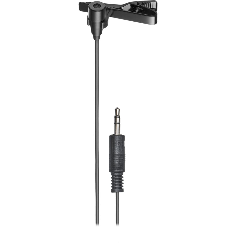 Microphone cravate Audio-Technica ATR3350x - omnidirectionnel, jack 3,5 mm, câble 3 m