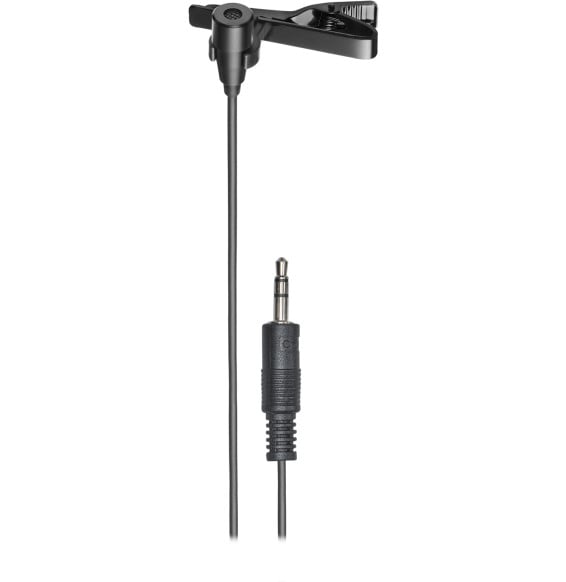 Microphone cravate Audio-Technica ATR3350x - omnidirectionnel, jack 3,5 mm, câble 3 m