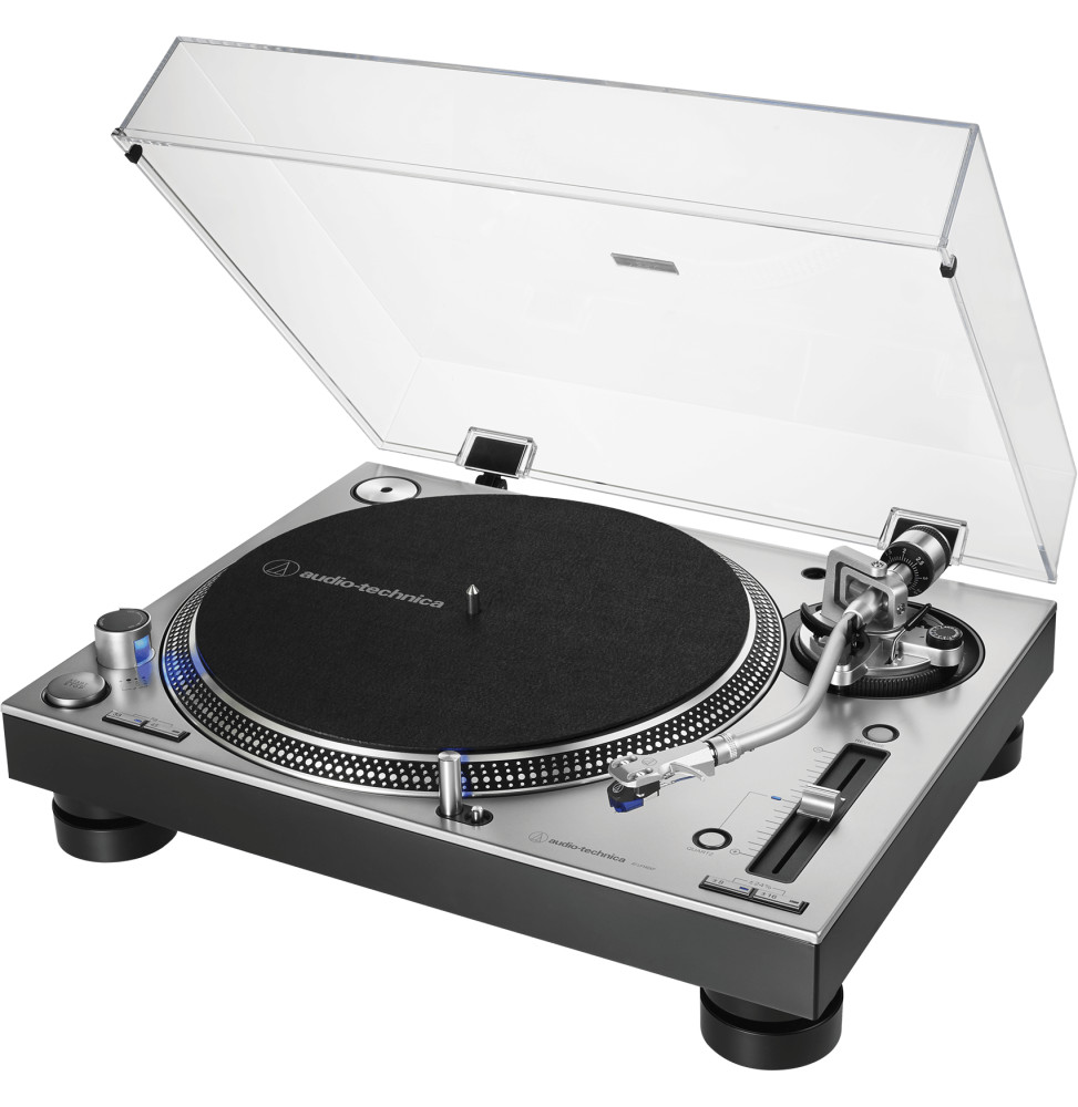 مشغل أسطوانات DJ بالدفع المباشر Audio-Technica AT-LP140XP - 3 سرعات، رأس قراءة AT-XP3 – صورة 5
