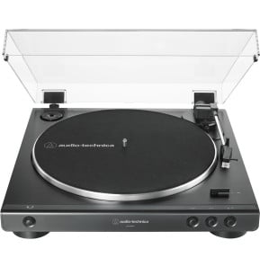 Audio-Technica AT-LP60X Automatic Turntable - Built-in Phono Preamp, Belt Drive, Black (AT-LP60X-BK)