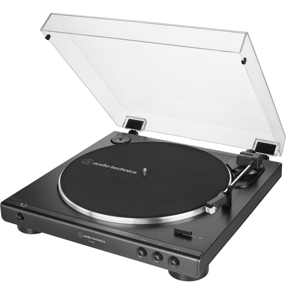 Audio-Technica AT-LP60X Automatic Turntable - Built-in Phono Preamp, Belt Drive, Black (AT-LP60X-BK) – view 2