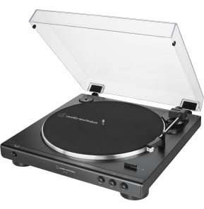 Platine vinyle automatique Audio-Technica AT-LP60X - préampli phono intégré, entraînement par courroie, noire (AT-LP60X-BK) — image 2