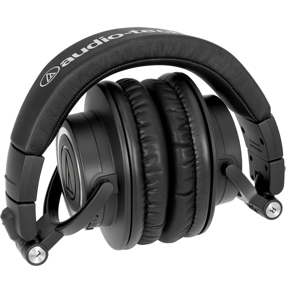 Casque Bluetooth Audio-Technica ATH-M50xBT2 - LDAC, 50 h d'autonomie, multipoint, noir – vue 5