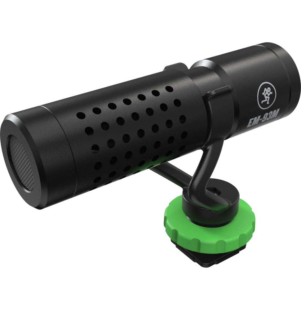 Microphone compact Mackie EM-93M pour smartphone et appareil photo - condensateur cardioïde