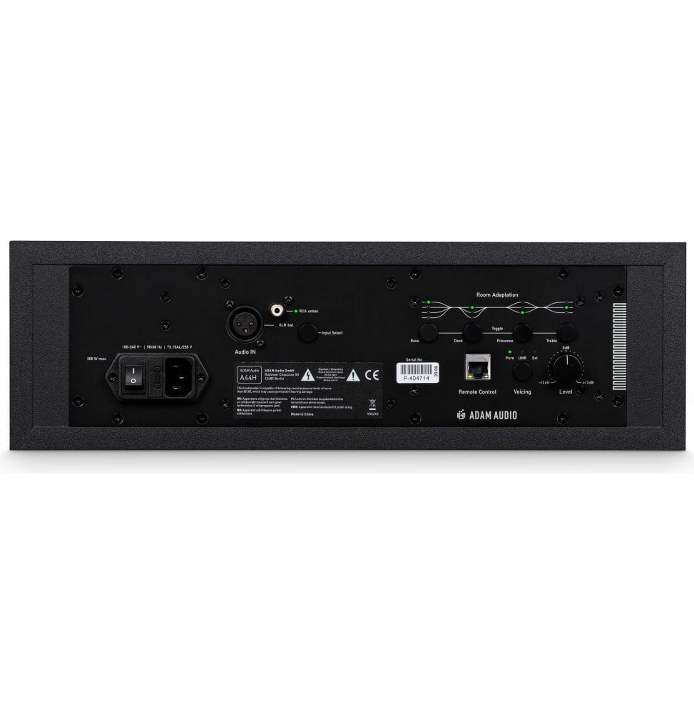 Moniteur de studio ADAM Audio A44H horizontal - 2 boomers 4", tweeter X-ART, DSP, à l'unité – vue 5