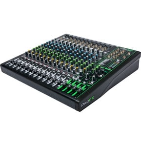 Table de mixage analogique Mackie ProFX16v3 - 16 voies, 11 préamplis Onyx, effets et USB