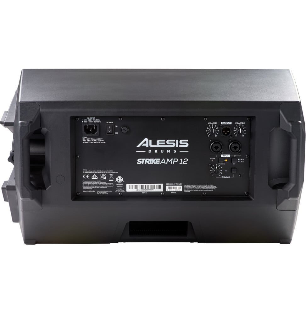 Enceinte active pour batterie électronique Alesis Strike Amp 12 MK2 - boomer 12", 2500 W crête, Bluetooth – vue 6