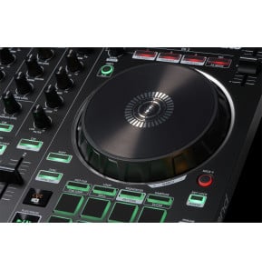 وحدة تحكم DJ Roland DJ-202 لبرنامج Serato DJ Lite - 2 قناة، 4 منصات تشغيل، مُسلسِل وأصوات TR — صورة 5