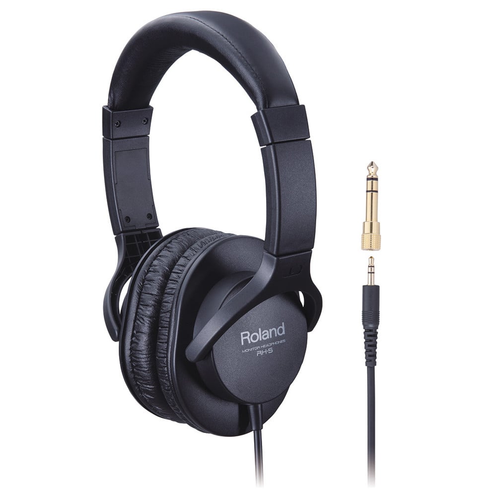 Casque de monitoring Roland RH-5 - fermé, haut-parleurs 40 mm, câble 3 m
