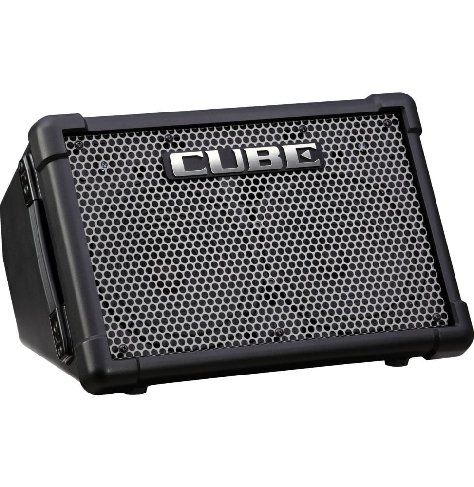 Ampli stéréo sur piles Roland CUBE Street EX - 50 W, 4 canaux micro et instruments