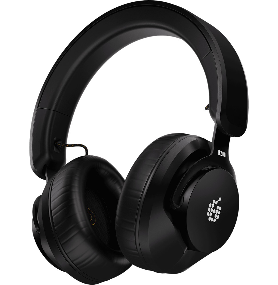 سماعة رأس مراقبة مغلقة ADAM Audio H200 - محولات PEEK مقاس 40 مم، كابل قابل للفصل